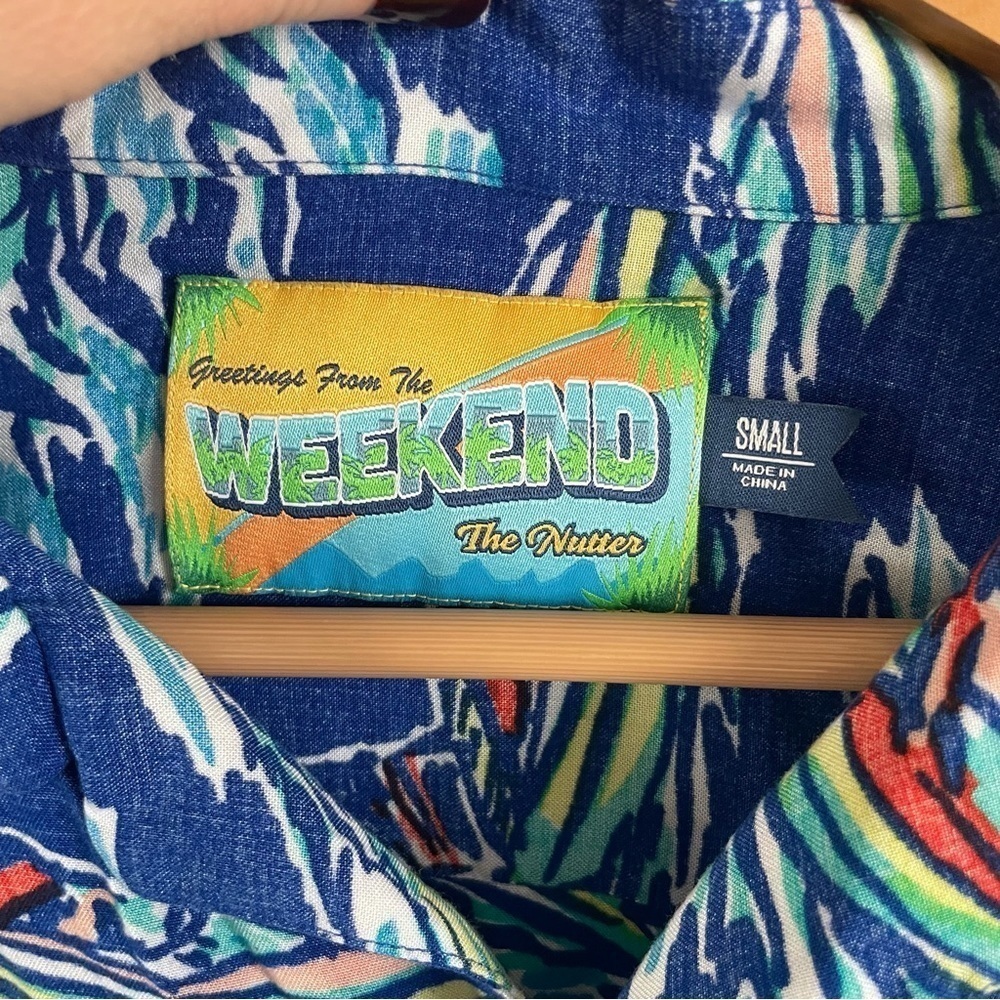 Chubbies Boating The Nutter Button Front Shirt No… - image 5